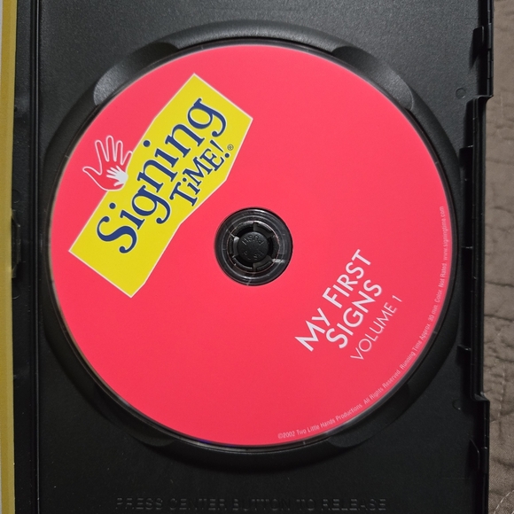 Signing Time ASL DVD 3 pack series, Volume 1 - 3 Ages 0-5 My First Signs - Picture 3 of 14